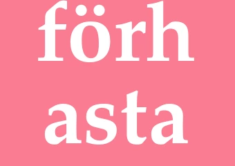 Synonym förhasta