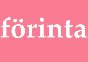 Synonym förinta
