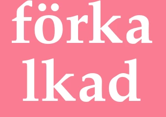 Synonym förkalkad
