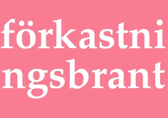 Synonym förkastningsbrant