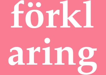 Synonym förklaring