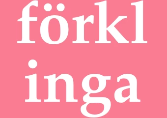 Synonym förklinga