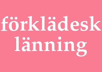 Synonym förklädesklänning