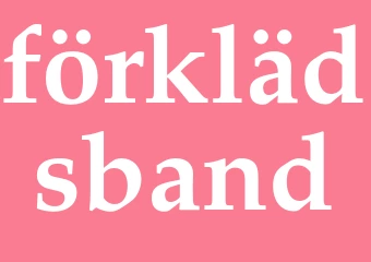 Synonym förklädsband