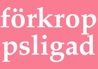 Synonym förkroppsligad