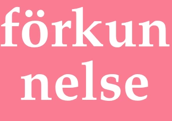 Synonym förkunnelse