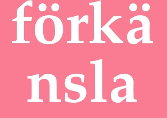 Synonym förkänsla