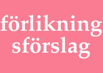 Synonym förlikningsförslag
