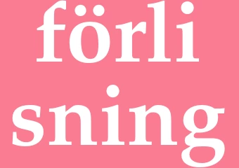 Synonym förlisning
