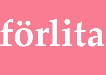 Synonym förlita