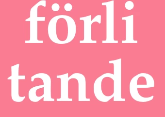 Synonym förlitande