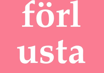Synonym förlusta