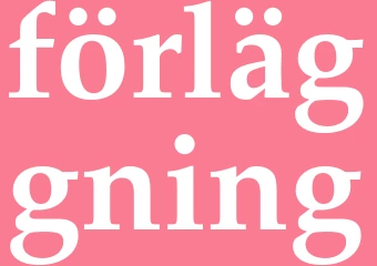 Synonym förläggning