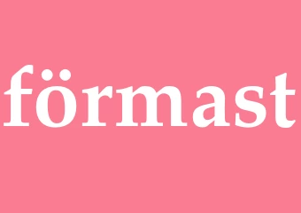 Synonym förmast