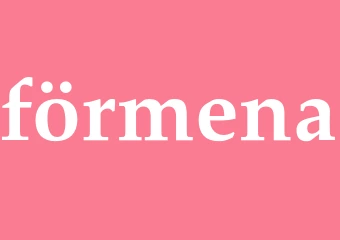 Synonym förmena