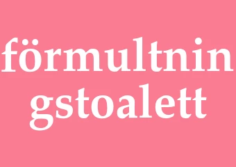 Synonym förmultningstoalett