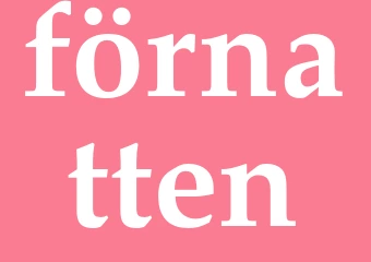 Synonym förnatten