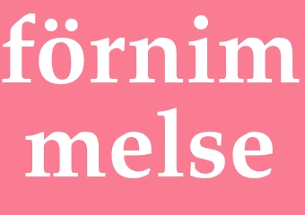 Synonym förnimmelse