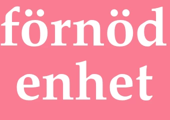 Synonym förnödenhet
