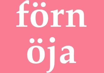 Synonym förnöja