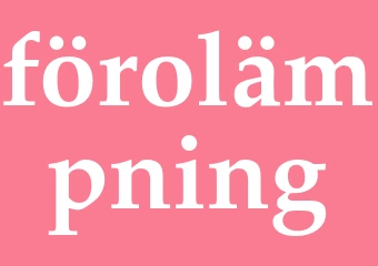 Synonym förolämpning