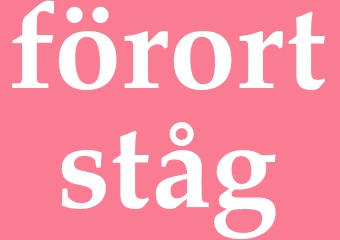Synonym förortståg