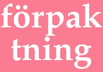 Synonym förpaktning