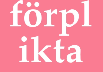 Synonym förplikta