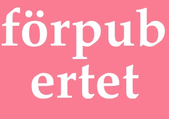 Synonym förpubertet