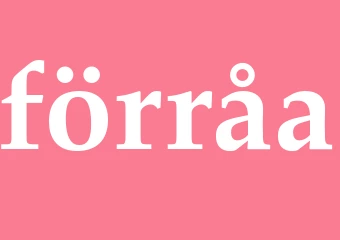 Synonym förråa
