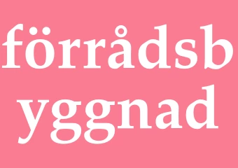 Synonym förrådsbyggnad