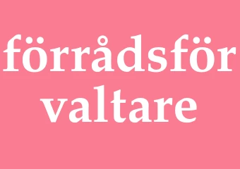 Synonym förrådsförvaltare