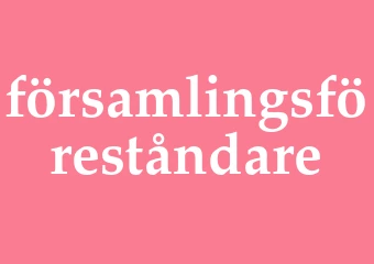 Synonym församlingsföreståndare