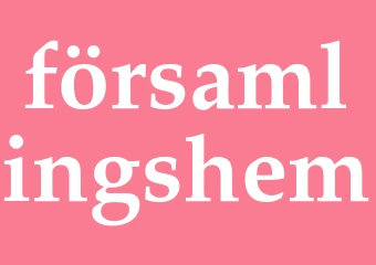 Synonym församlingshem