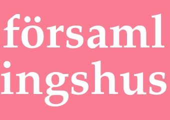 Synonym församlingshus