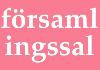 Synonym församlingssal