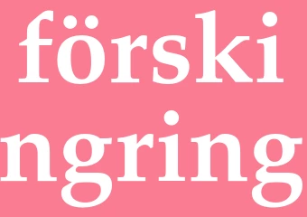 Synonym förskingring