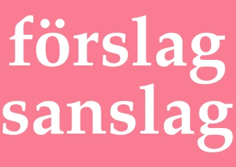 Synonym förslagsanslag