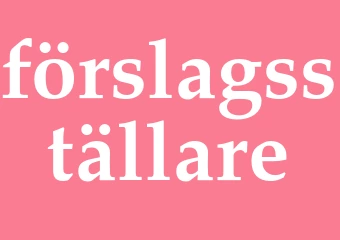 Synonym förslagsställare