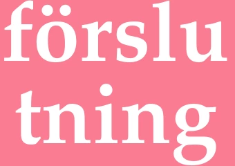 Synonym förslutning