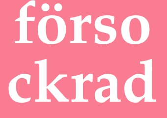 Synonym försockrad