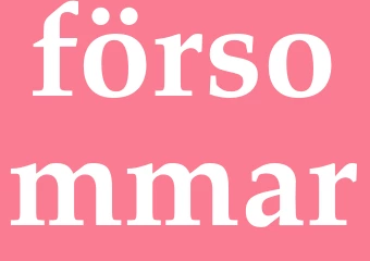 Synonym försommar