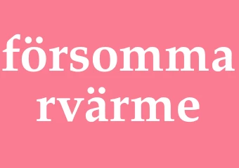 Synonym försommarvärme