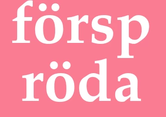Synonym förspröda
