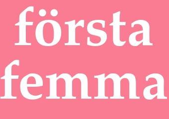 Synonym förstafemma