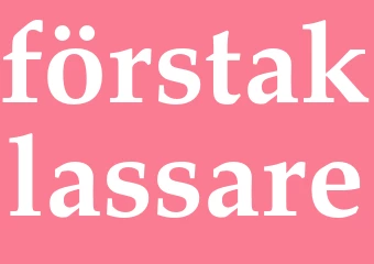 Synonym förstaklassare