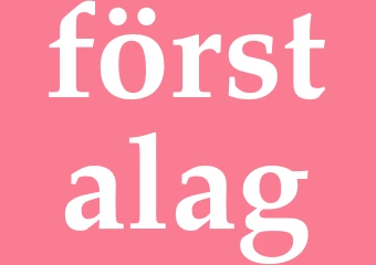 Synonym förstalag