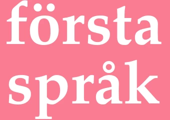 Synonym förstaspråk
