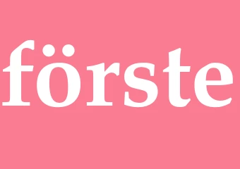 Synonym förste