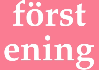 Synonym förstening